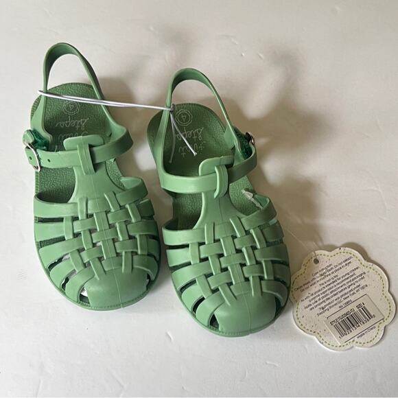 First Steps Fisherman Style Secure Ankle Strap Sandals Sz (4) 9-12M - Picture 4 of 15